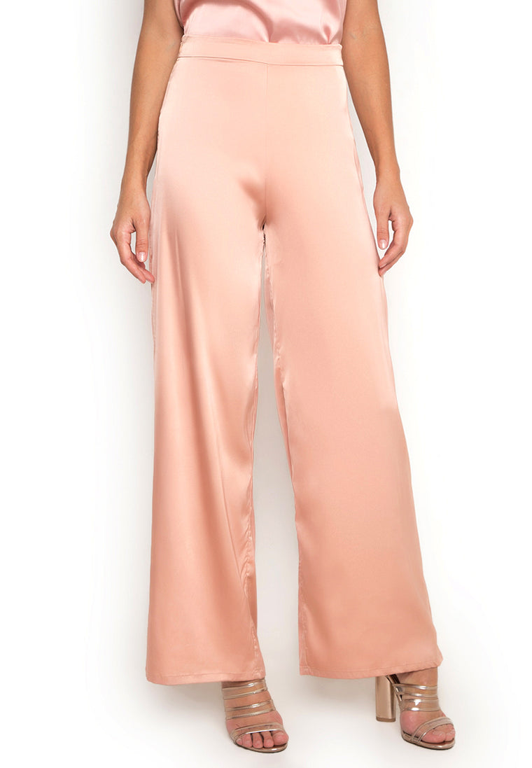 Satin Casual Pants